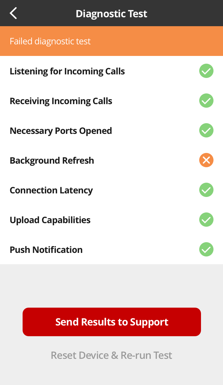 Background Refresh - How do I allow the app to run in the background? –  Hushed Support